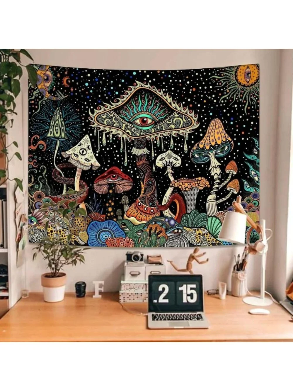 Cute Mushroom Tapestry | Aesthetic Wall Hanging for Bedroom & Dorm Decor 60